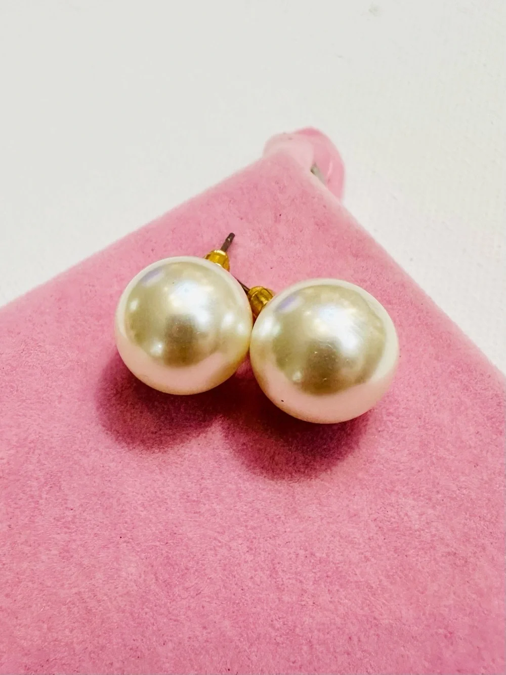 Classic Pearl Stud Earrings